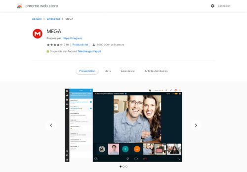 
                            2. MEGA - Chrome Web Store - Google Chrome