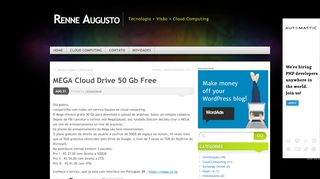 
                            6. MEGA Cloud Drive 50 Gb Free | Renne Augusto