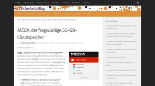 
                            6. MEGA Cloud-Speicher | Verschlüsselung | free | 50 GB | GByte - Kim ...