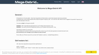 
                            2. Mega-Debrid : Unrestricted downloader