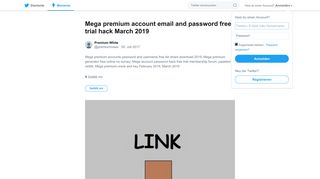 
                            2. Mega premium account email and password free trial hack February ...