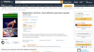 
                            12. Mega-Sena: 20 Anos: Guia definitivo para bem apostar eBook ...