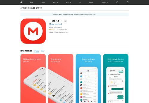 
                            12. ・MEGA・ su App Store - iTunes - Apple