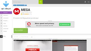
                            2. MEGA (Webapps) - Acceder