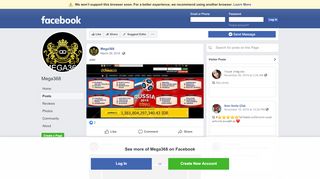 
                            5. Mega368 - Posts | Facebook