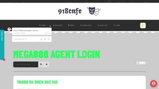 
                            9. mega888 agent login - 918KISS (918 KISS OR SCR888)