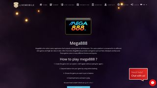 
                            3. Mega888 Casino | Automatic Online Top Up | Be Agent ...