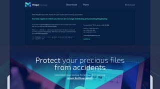
                            6. MegaBackup - Unlimited cloud backup for your files