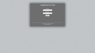 
                            1. Megafinance Portal - Login Site