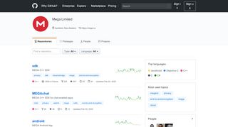 
                            4. meganz - GitHub