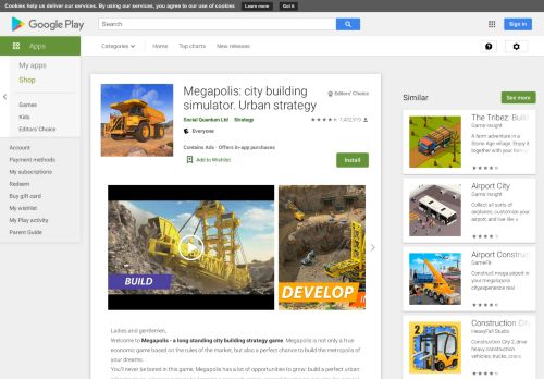 
                            2. Megapolis - Apps on Google Play