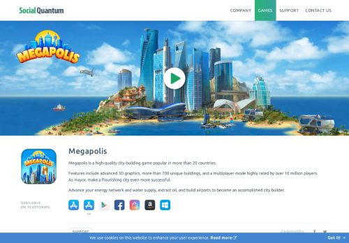 
                            1. Megapolis — SocialQuantum