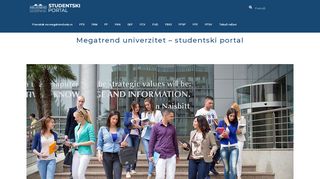 
                            2. Megatrend univerzitet | studentski portal | Megatrend studentski portal