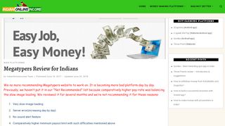 
                            13. Megatypers Review for Indians - Indian Online Income