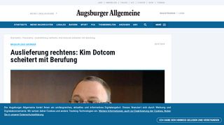 
                            6. Megaupload-Gründer: Auslieferung rechtens: Kim Dotcom scheitert ...