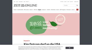 
                            3. Megaupload: Kim Dotcom darf an die USA ausgeliefert werden | ZEIT ...