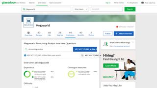 
                            9. Megaworld Accounting Analyst Interview Questions | Glassdoor