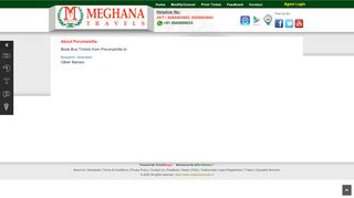 
                            3. Meghana Travels Online Booking | Meghana Bus Booking