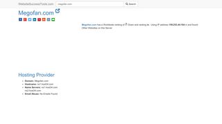
                            11. Megofan.com Error Analysis (By Tools) - WebsiteSuccessTools.com