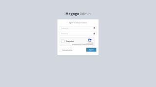 
                            4. Megogo Admin | Log in