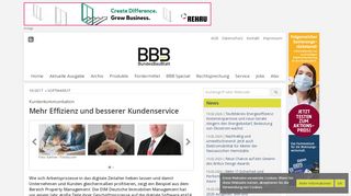 
                            8. Mehr Effizienz und besserer Kundenservice - BundesBauBlatt