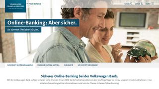 
                            10. Mehr Sicherheit im Online-Banking | Volkswagen Bank