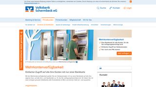 
                            12. Mehrkontenverfügbarkeit - Volksbank Schermbeck eG