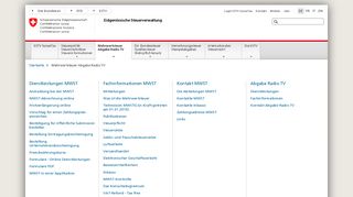 
                            6. Mehrwertsteuer - EStV - Admin.ch