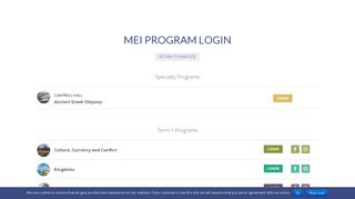 
                            4. MEI Academy Student Login - meiacademy.com