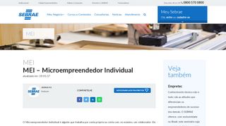 
                            11. MEI – Microempreendedor Individual - Sebrae RS