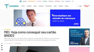 
                            13. MEI: Veja como conseguir seu cartão BNDES - Portal Contábeis