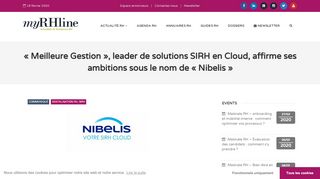 
                            9. « Meilleure Gestion », leader de solutions SIRH en Cloud, affirme ses ...