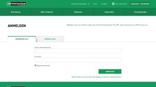 
                            2. Mein Account | Enterprise Rent-A-Car