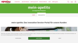 
                            3. mein-apetito Kundenportal mit Menüplaner | apetito