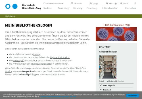 
                            4. Mein Bibliothekslogin | Hochschule Bonn-Rhein-Sieg (H-BRS)