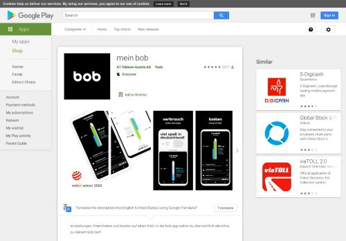 
                            11. mein bob – Apps bei Google Play
