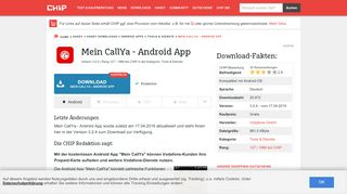 
                            9. Mein CallYa - Android App - Download - CHIP