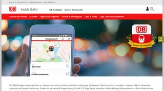
                            2. Mein DB Navigator | DB Inside Bahn
