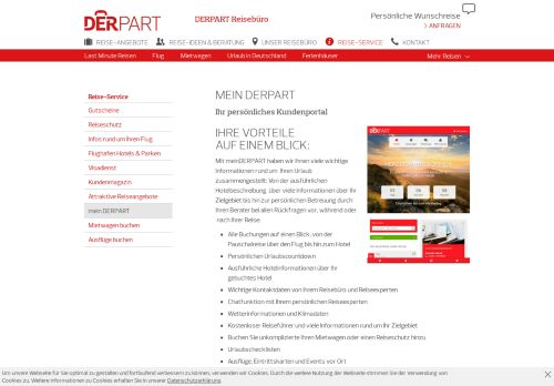 
                            3. mein DERPART - DERPART Reisebüro - Reise-Service