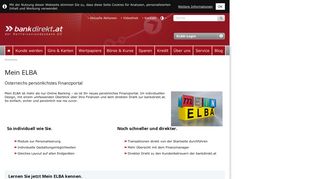 
                            5. Mein ELBA - bankdirekt.at