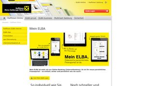 
                            5. Mein ELBA - ELBA Electronic Banking - Raiffeisen