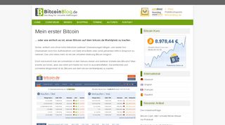 
                            8. Mein erster Bitcoin – BitcoinBlog.de – das Blog für Bitcoin und andere ...