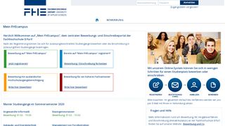 
                            7. Mein FHEcampus - Erfurt - Fachhochschule Erfurt