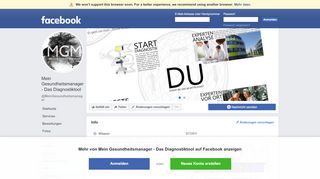 
                            4. Mein Gesundheitsmanager - Das Diagnostiktool - Info | Facebook