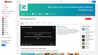 
                            4. Mein Grundeinkommen - YouTube