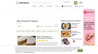 
                            12. Mein Kochbuch Rezepte | Chefkoch.de