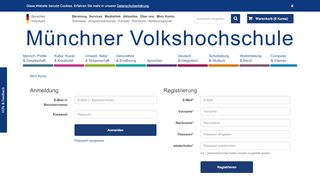 
                            1. Mein Konto - Münchner Volkshochschule