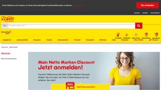 
                            2. Mein Konto - Netto Marken-Discount