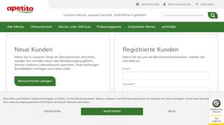 
                            4. Mein Kundenkonto - apetitoshop