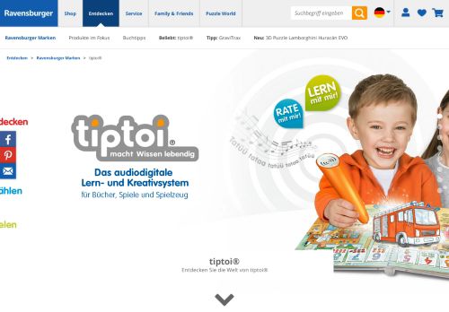 
                            4. Mein Kundenkonto auf tiptoi.com